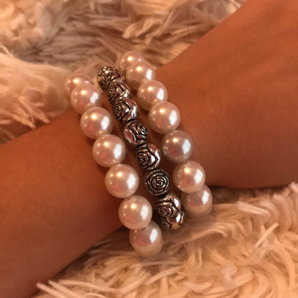 3 Costume Jewelry Bracelets